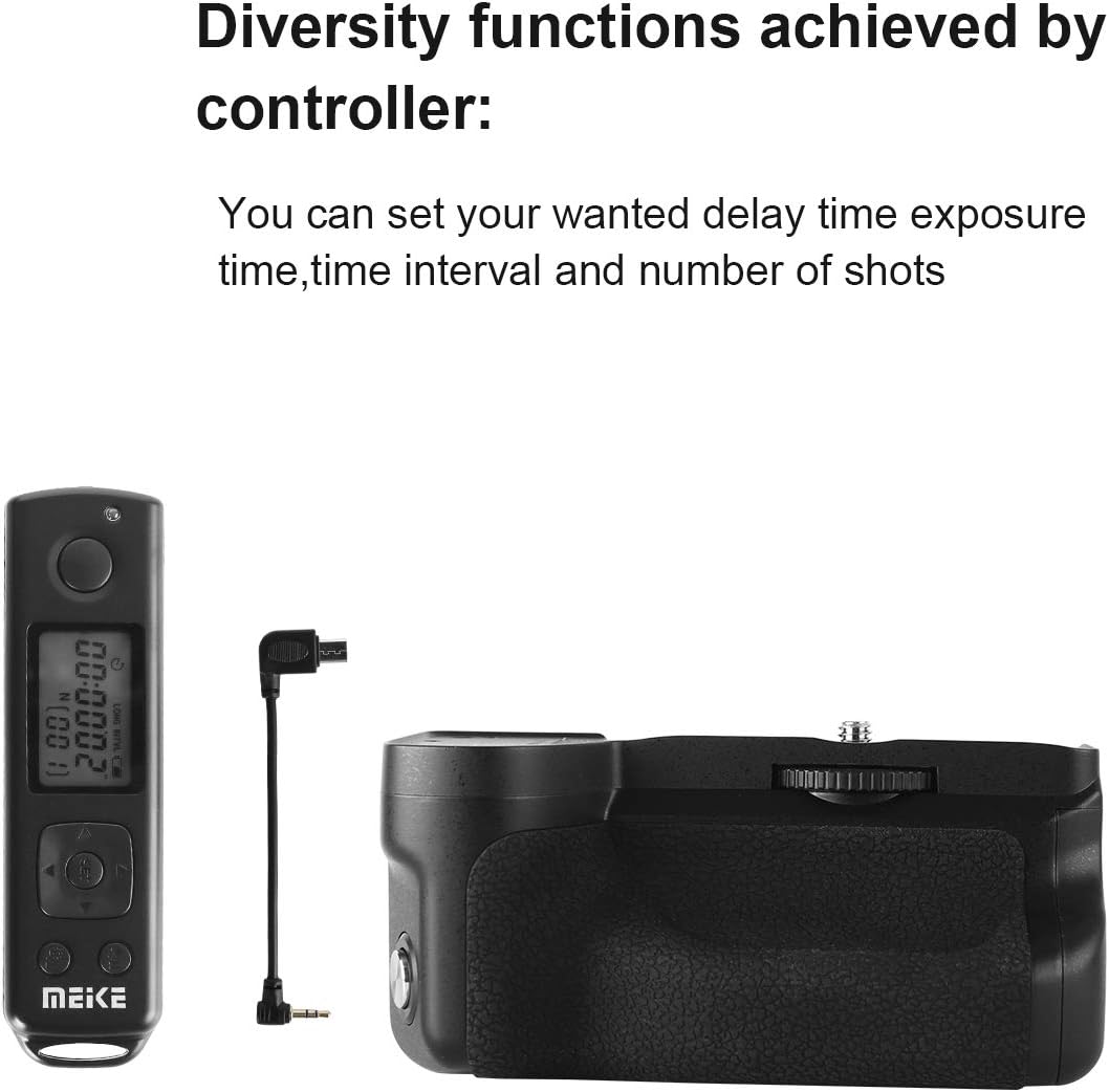 Nеw Dеаl Meike A6600 Pro Camera Handle Battery Grip with Vertical-Shooting Function Built-in 2.4G 100-Meter Remote Control for Sony A6600