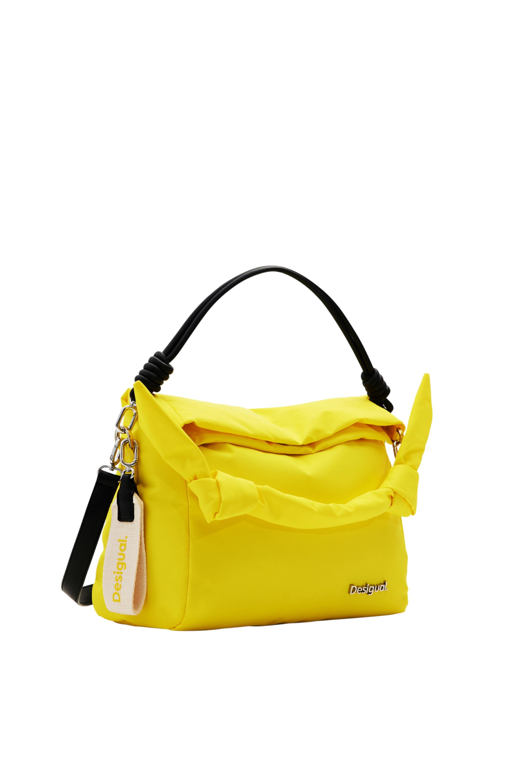 Desigual Women's priori Loverty 3.0 Accessories Nylon Hand Bag, One Size, yellow, One size