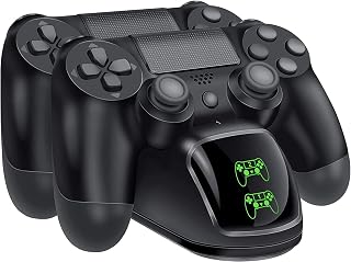 Porro Fino PS4 Controller Charger, Dual USB PS4 Controller Charging Station for Sony PlayStation 4/ PS4/ Slim/ PS4 Pro Cha... Price In India