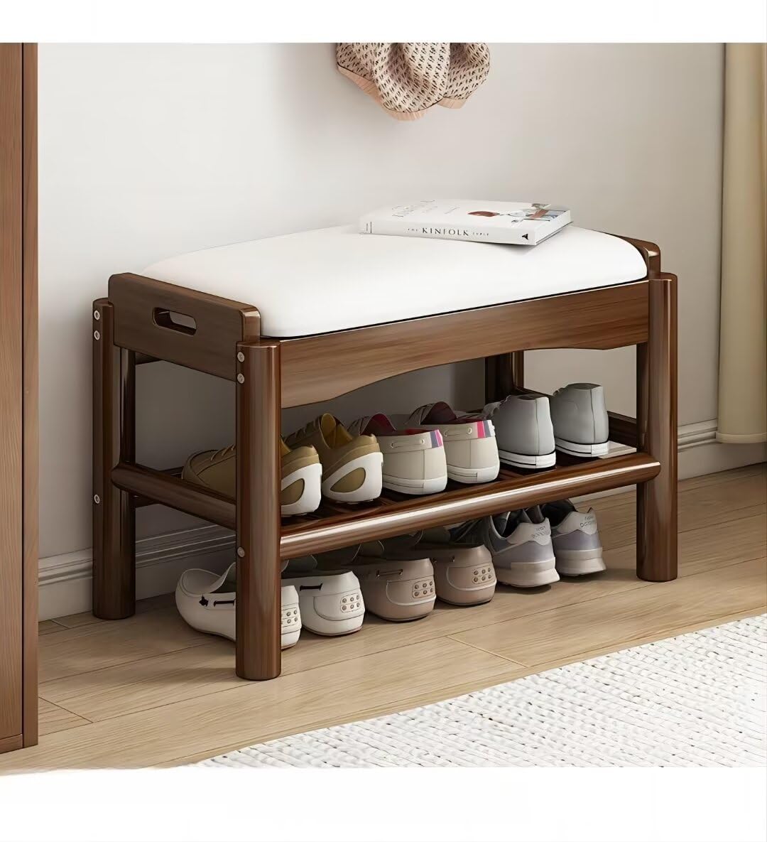 PANCY 玄関ベンチ 木製 無垢材 北欧 幅60cm Amazon.co.jp: PANCY 玄関ベンチ 木製 無垢材 北欧 幅60cm 天然木