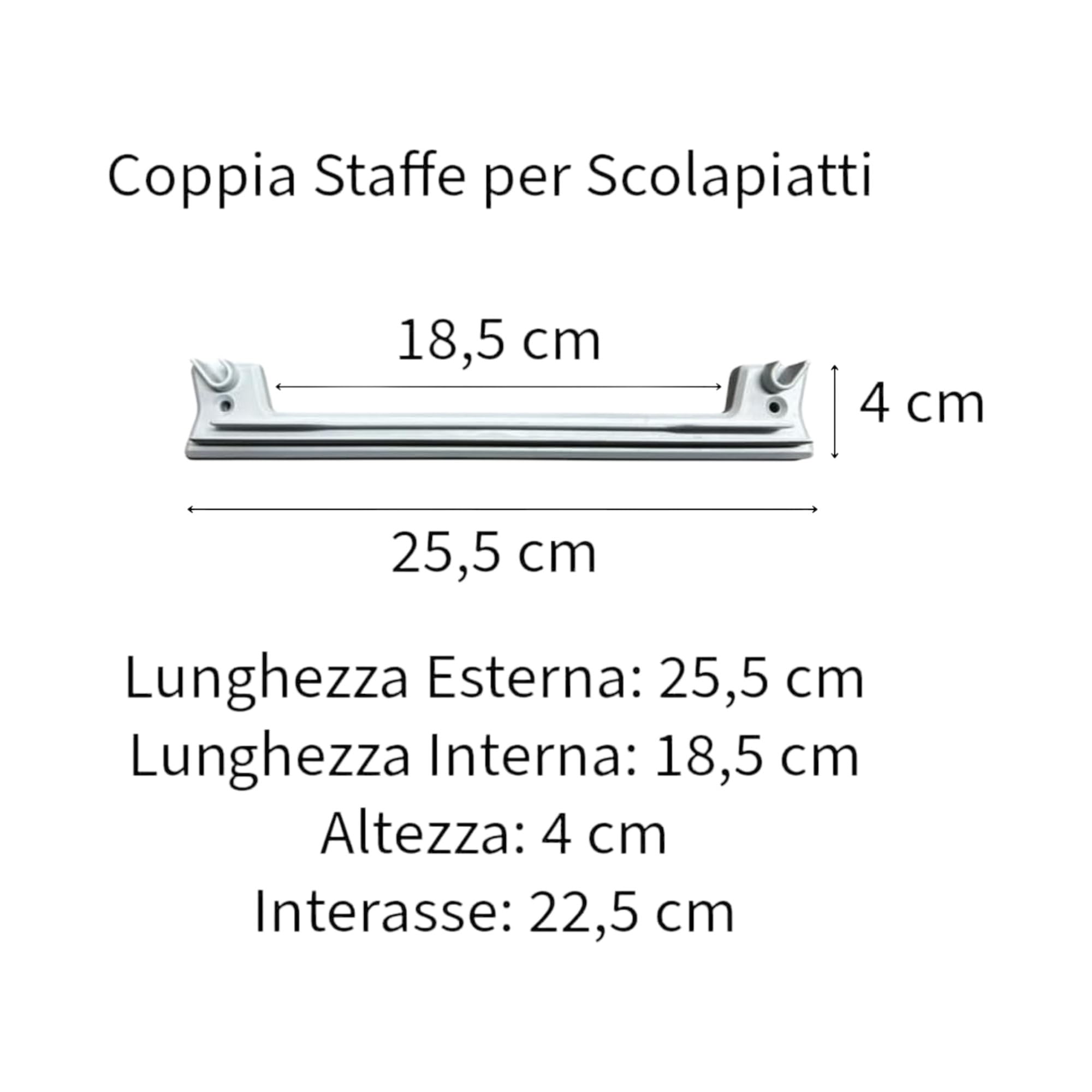 AERREGI Scolapiatti Per Cucina | In Acciaio Inossidabile o Metallo Verniciato Grigio | Antiruggine, Moderno, Salvaspazio | (Scolapiatti Acciaio Inox + Vaschetta Acciaio Inox + Telaio 76 cm)