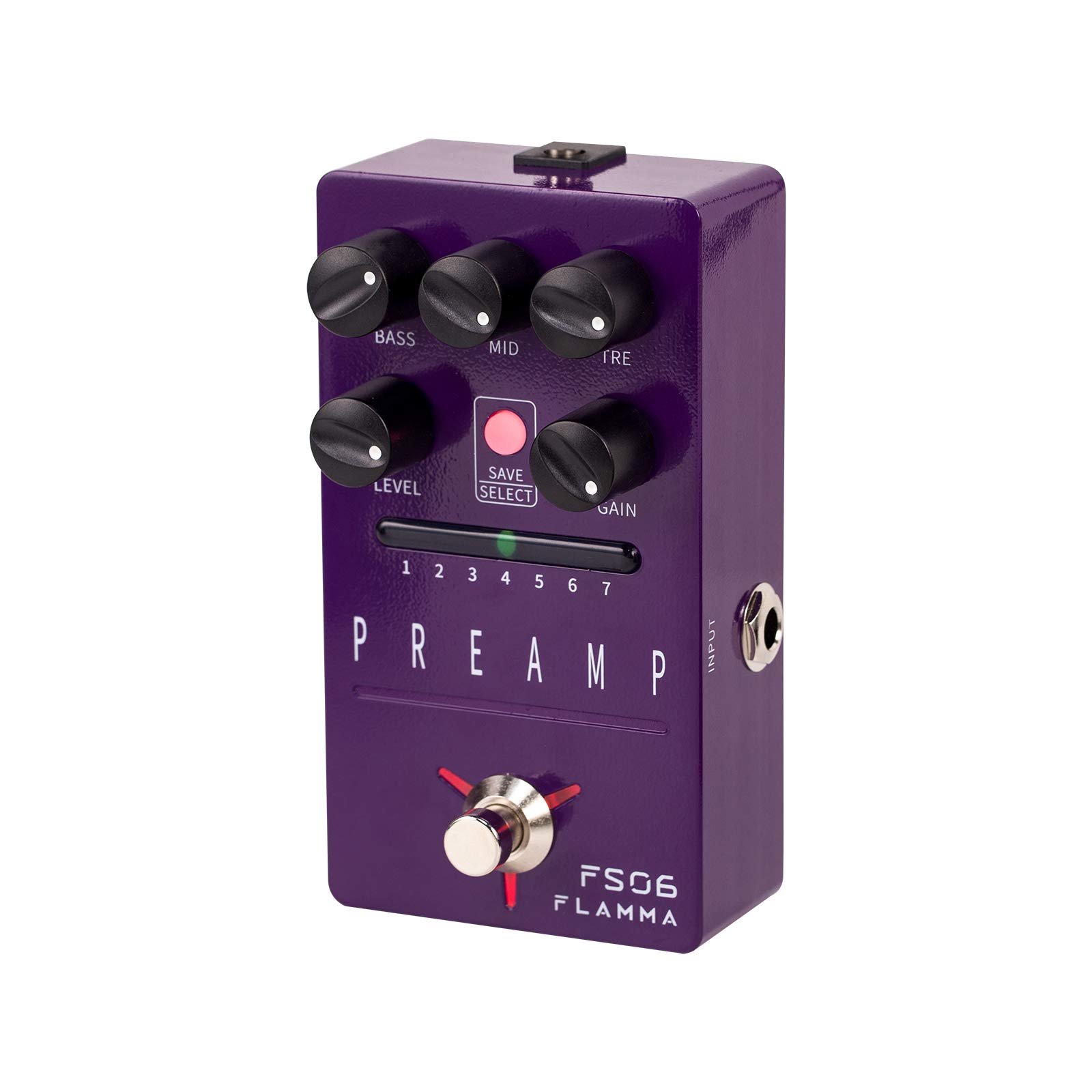 Buy FLAMMA FS06 7 Digital Preamp Guitar Effects Pedal with Builtin