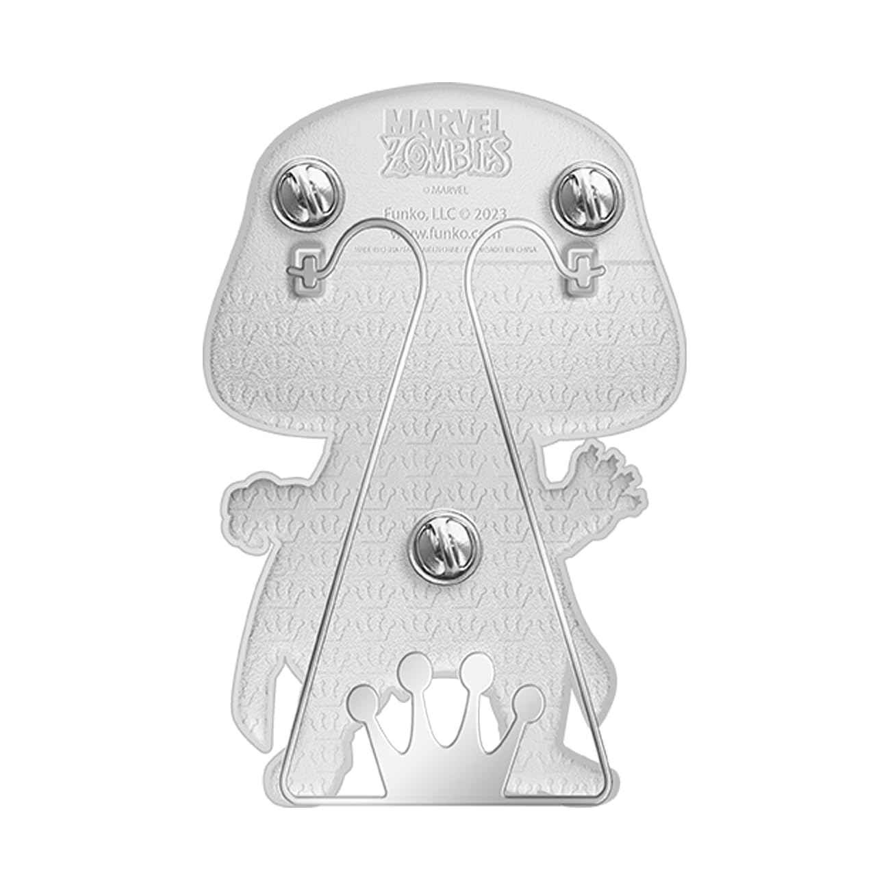 Funko POP! Large Enamel Pin MARVEL: Zombie Moon Night - przypinki emaliowane Marvel Zombies - urocza kolekcjonerska broszka - do plecaków i toreb - pomysł na prezent - oficjalny towar
