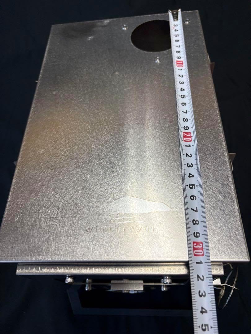 折りたたみ式 薪ストーブ ステンレス 3面耐熱ガラス 2.5m巻き煙突