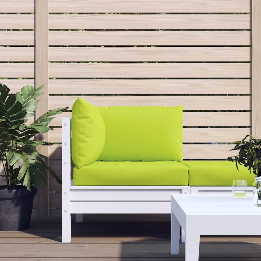 Poduszki na palety, 3-częściowe, jasnozielona, tkanina Oxford, tapicerowana, ergonomiczna, wodoodporna, do ogrodu, na balkon, taras, do użytku wewnątrz i na zewnątrz, komfort i dekoracja