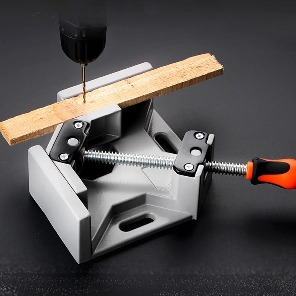 Winkelspanner 90-Grad-Eckklemmen for die Holzbearbeitung mit Verstellbarer Schwenkbacke, Eckklemmen for die Holzbearbeitung, 90-Grad-Klemmen, Holzbearbeitungswerkzeuge Corner Clamp