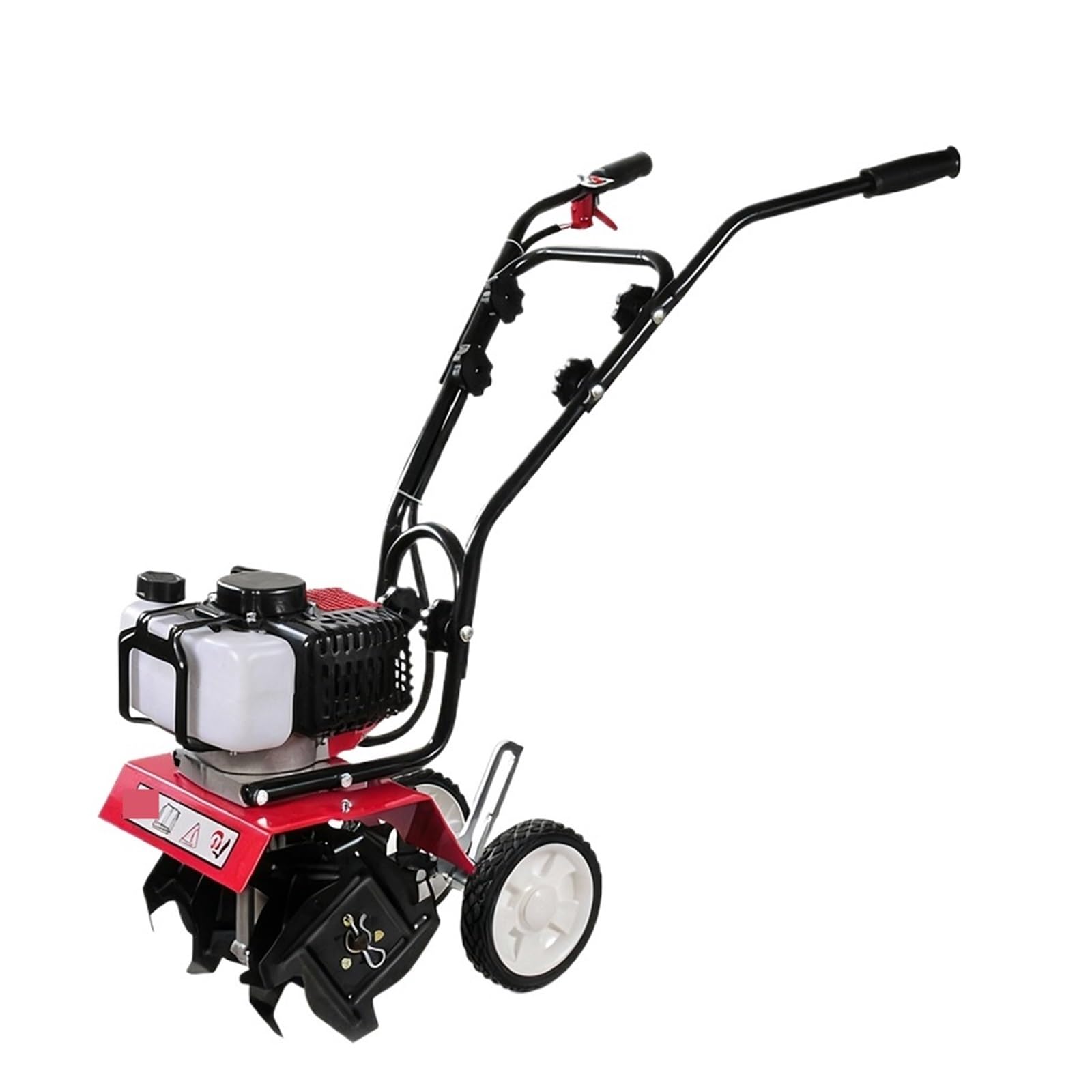 Mini coltivatore rotativo per giardino, attrezzatura agricola multifunzione, strumento di aratura potente per agricoltura, ideale per piccole aziende agricole e giardinaggio in cortile