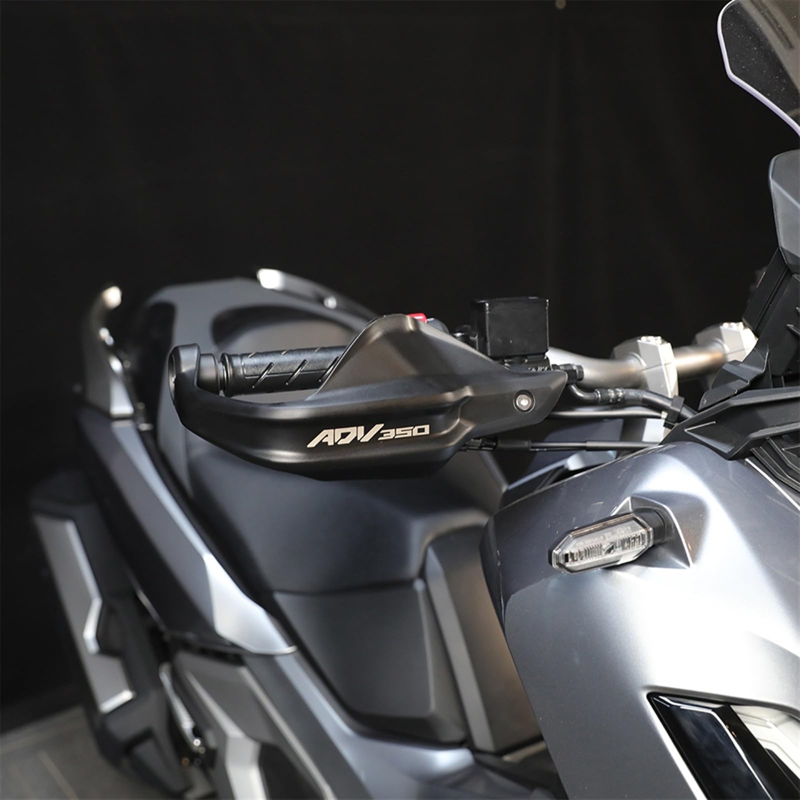Protector De Guardamanos De Manillar ADV350 para H&Onda ADV 350 2022 2023, Accesorios De Motocicleta, Protector De Mano De Palanca De Manillar Negro