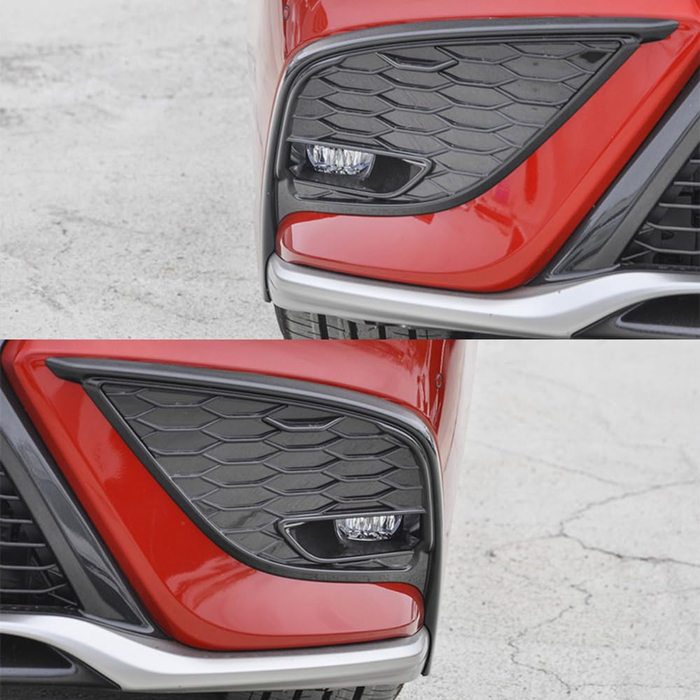 Amazon.co.jp: 車のフロントバンパーフォグライトフレームカバー