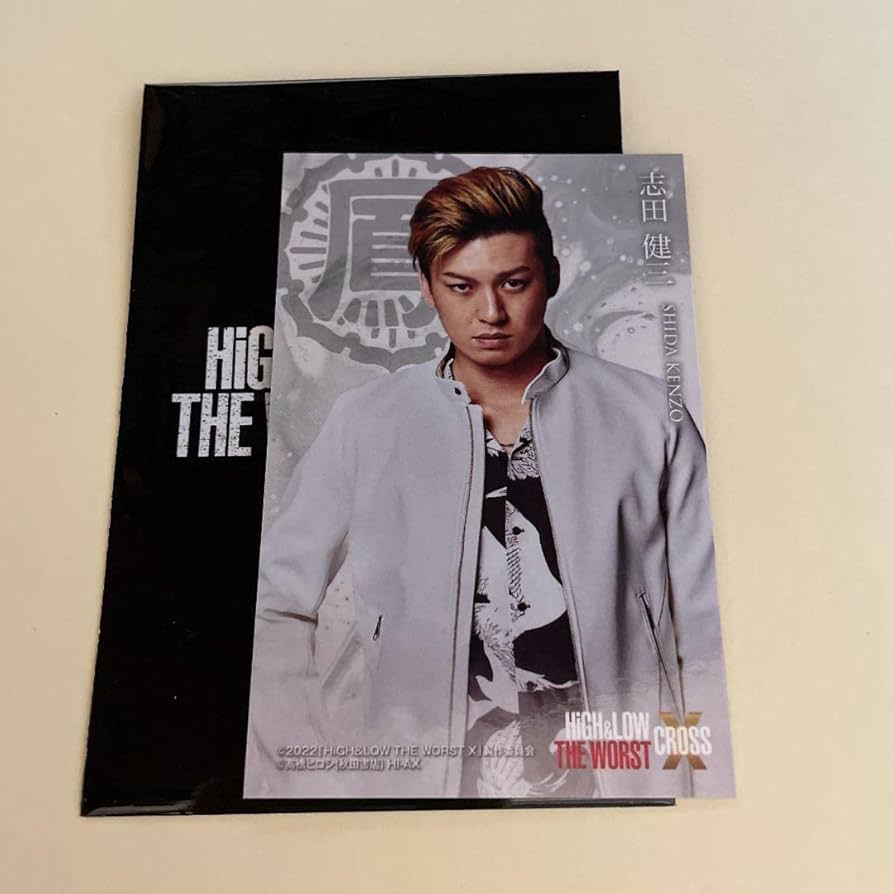 Amazon.co.jp: HiGH&LOW THE WORST X フォトカード 志田 健三