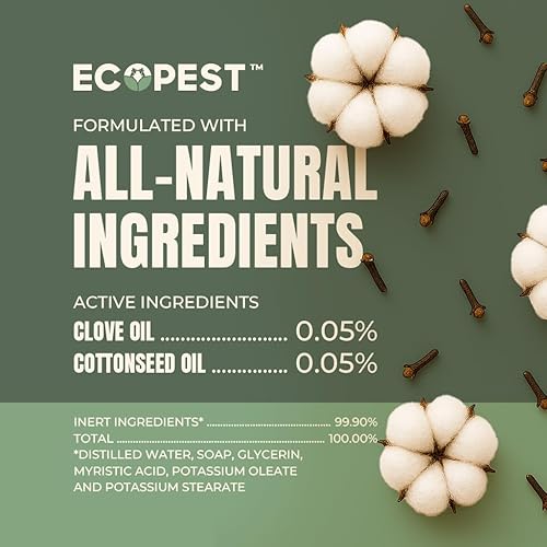 Miniatura 5 de Spray de chinches de cama, natural, mata a base de plantas para control de plagas en interiores  Spray y repelente de chinches para el hogar