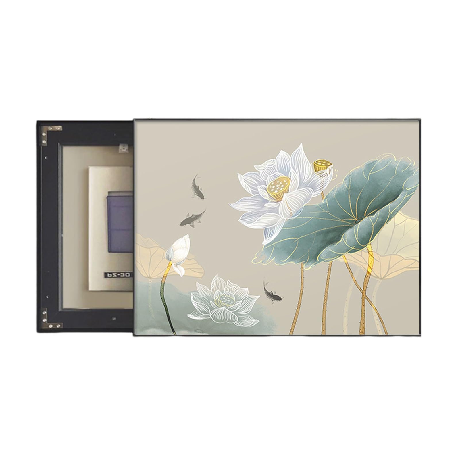 Copertura del Quadro Elettrico Decorativa, Decorazione Fai da Te Soggiorno Camera da Letto Ufficio, Pittura Decorativa per Cassetta Contatore Elettrico di Tipo Scorrevole (40x50cm)