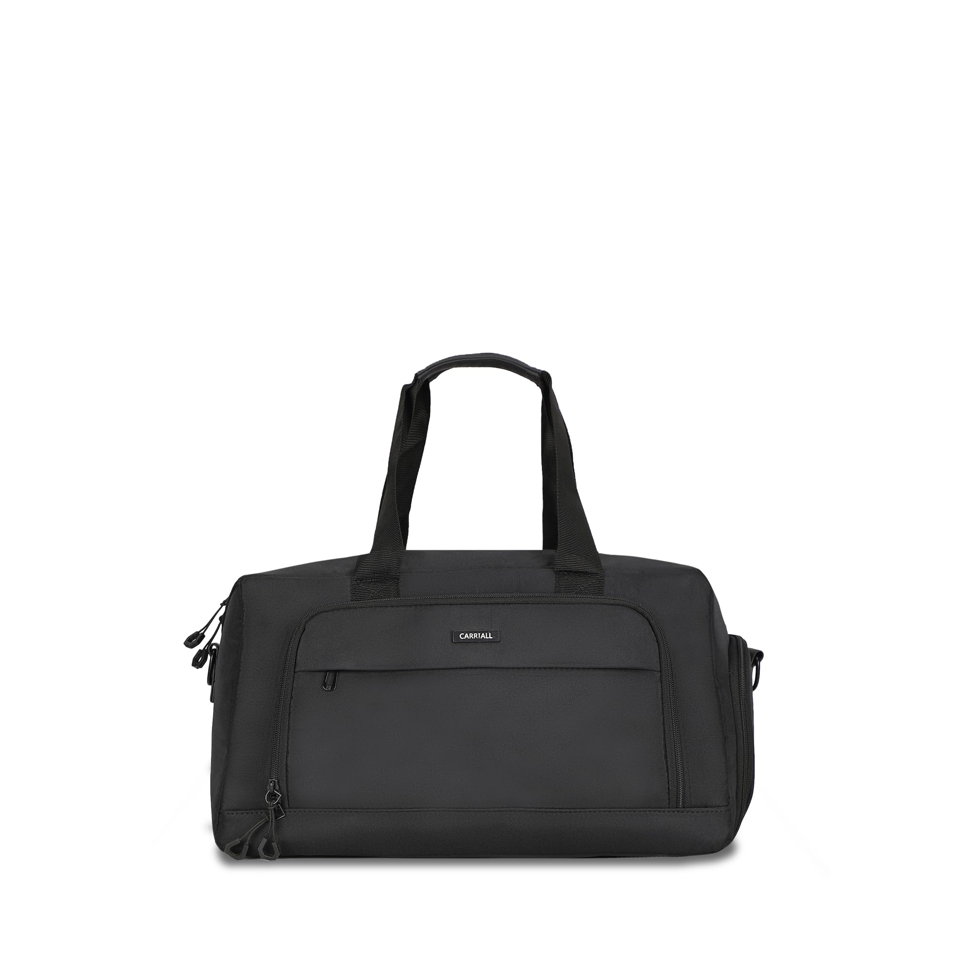 Carriall Gym Duffle bag 23 L with Separate Shoes Compartment | Ideal for Gym, Sports | with Durable Polyester, Adjustable Strap | Main Compartment with Multi-Pockets | Gym Bags for Men & Women (Black)-image-24