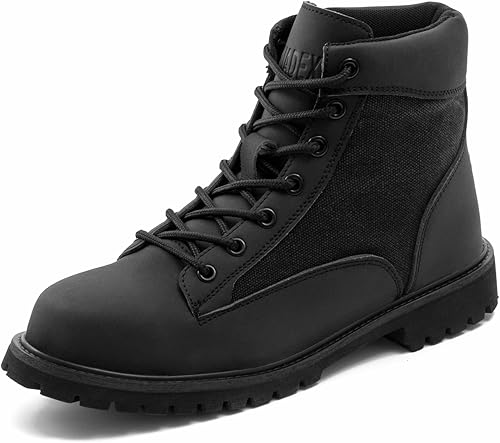 Miniatura 7 de SUADEX Steel Toe Boots for Men Women,Waterproof and Heat Resistant Indestructible Work Safety Boot Outdoor Protection Construction Shoes