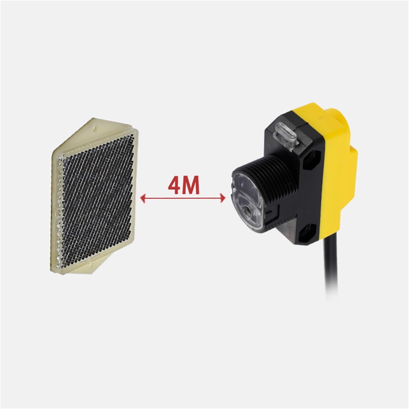 QS18 Typ Lichtschrankensensor 12 bis 24 V DC Erfassungsbereich 20 m Näherungsschaltersensor(20M NPN)