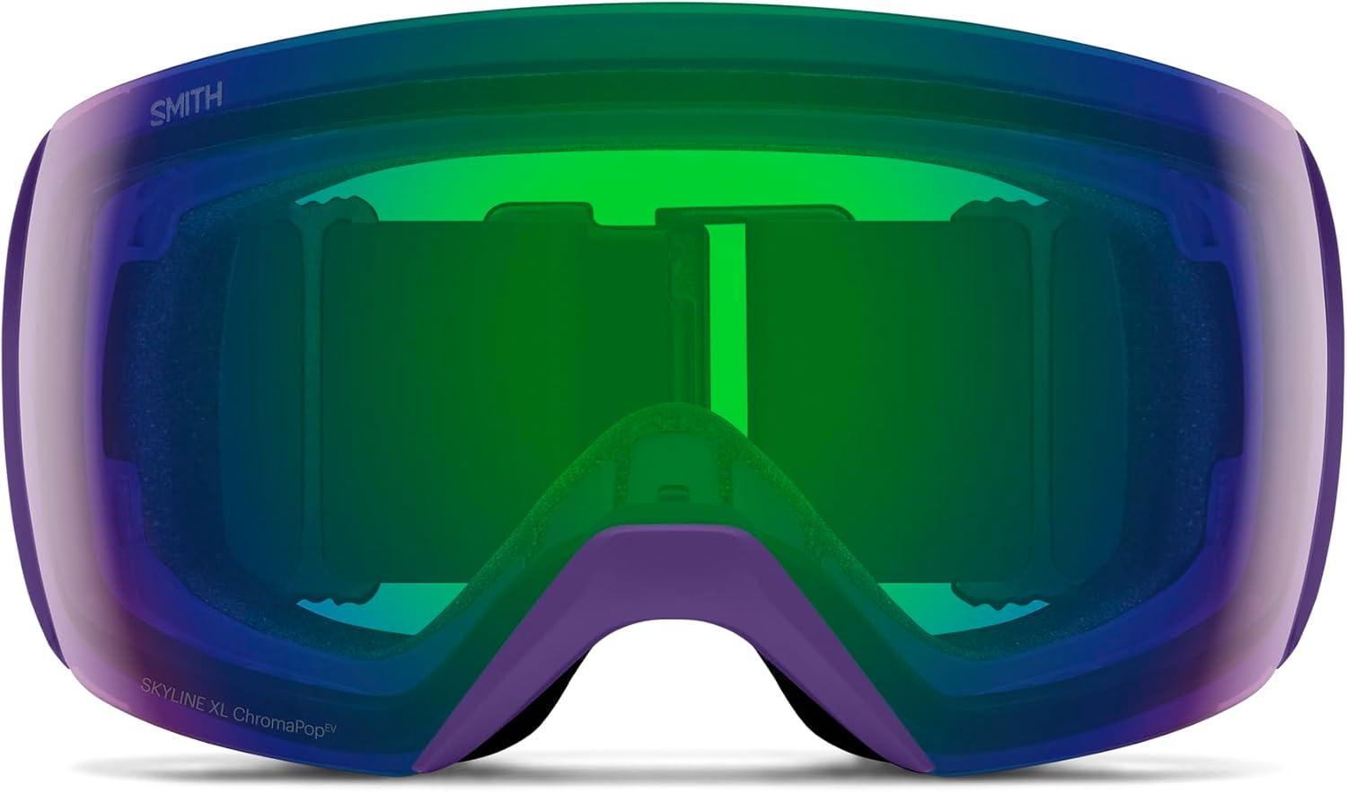 SMITH Optics Skyline XL Unisex Snow Goggle – Purple Haze + ChromaPop Everyday Green Mirror