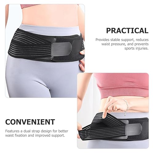 Miniatura 3 de Breathable Sports Belly Brace with Band Design for Enhanced Waist Support and Pelvic Correction Wear-resistant Training Accessory for Fitness