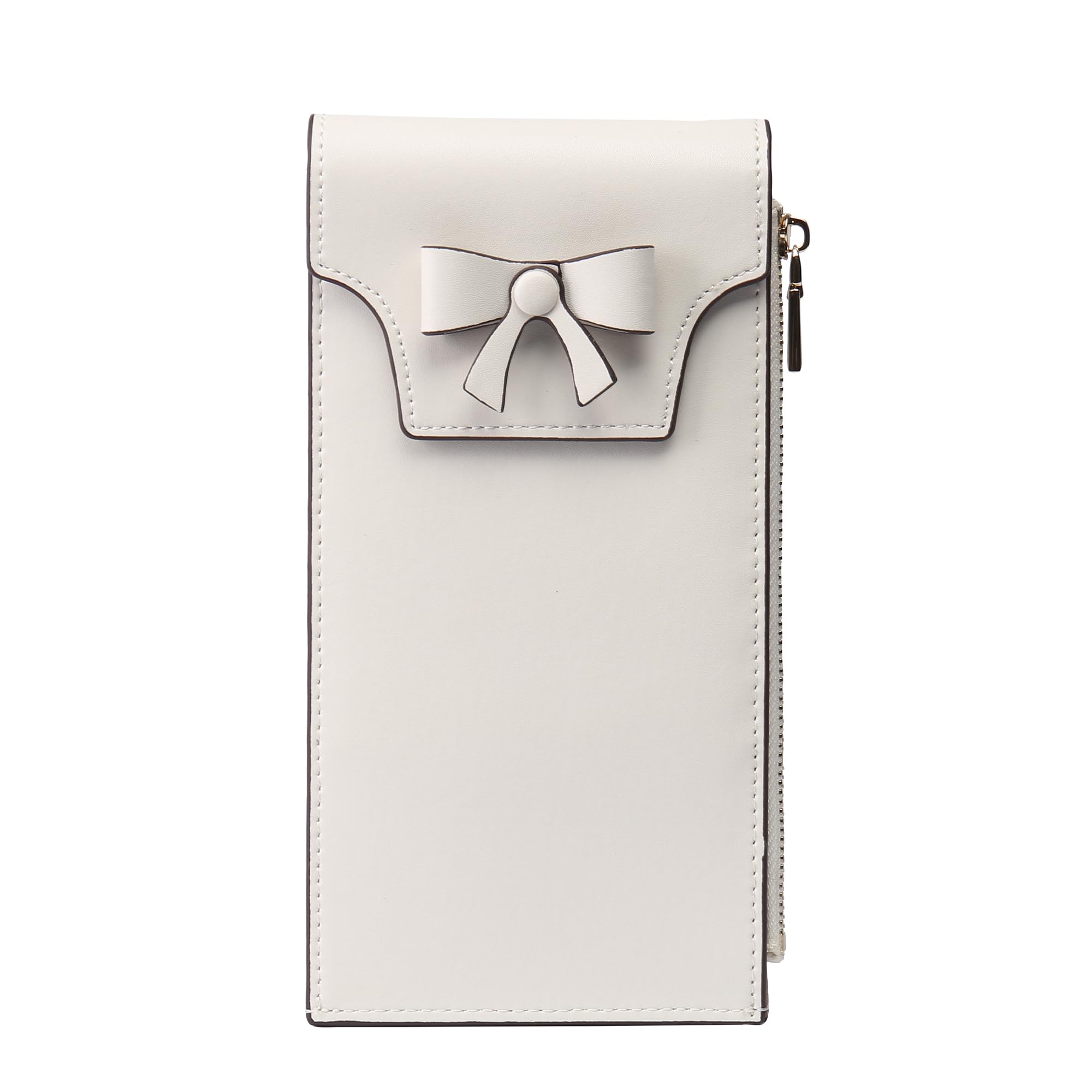 YJ-NEFELI Wallet Women RFID Blocking Credit Card Holder Slim Thin Wallet Leather Bifold Multi Card Case Organizer with Zipper Pocket