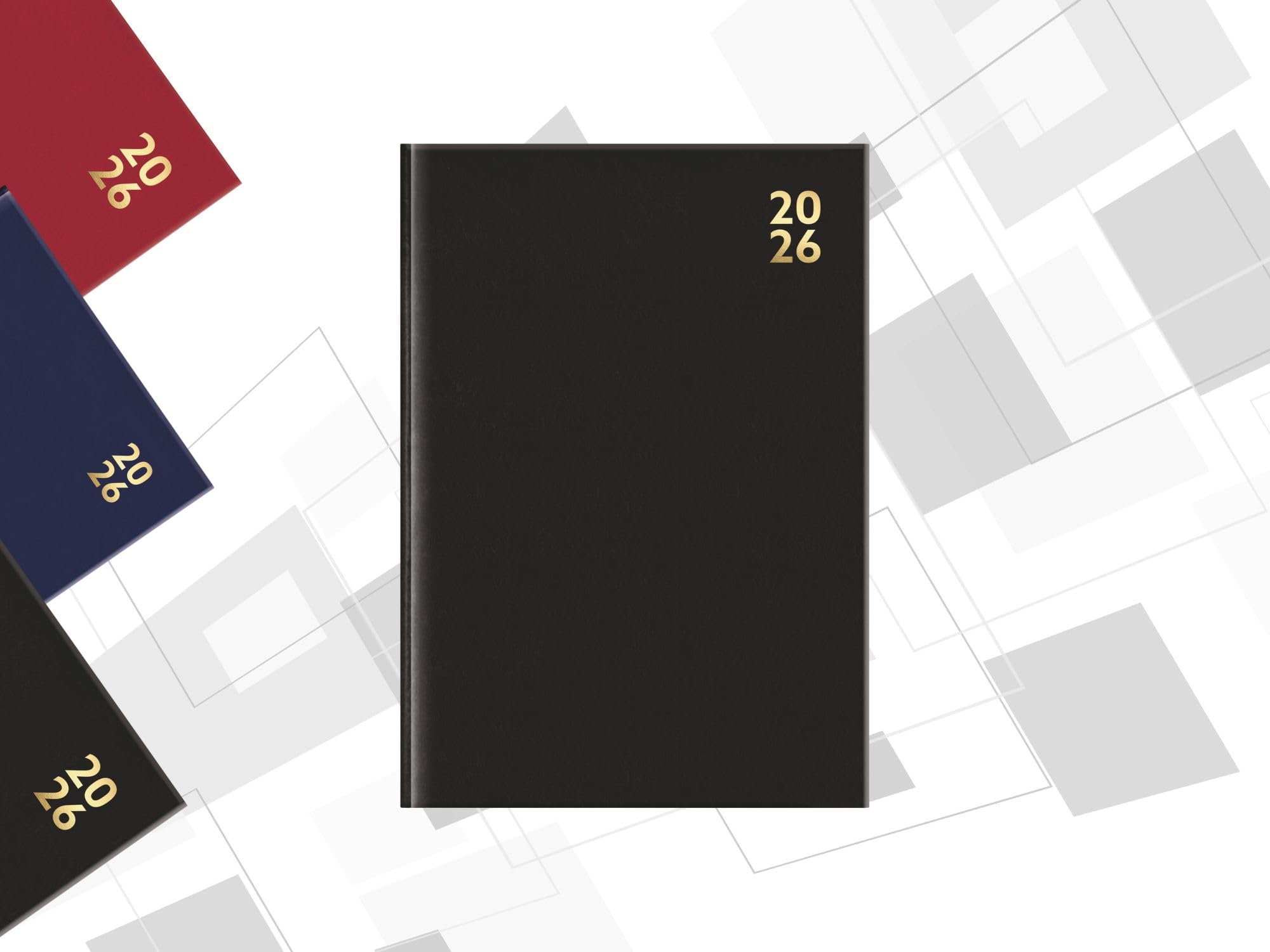 Agenda Semainier 2026 A4, Couverture Rigide Rose - Organiseur Pour Travail, études, Bureau (210x297 Mm)