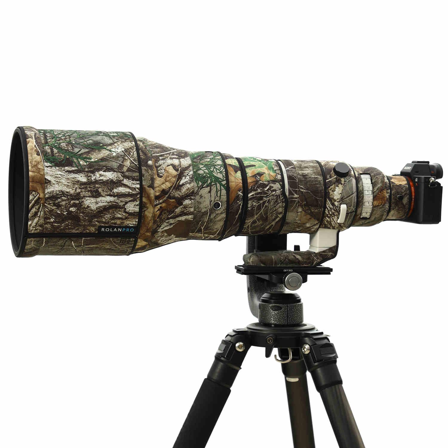 Rolanpro Camouflage Lens Cover for Sigma 300-600mm F4 DG OS Sports Rain Cover Lens Protective Sleeve Protection Case for Outdoor/Travel Photography#27