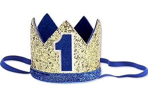 Baby's Golden Crown for Memorable Birthdays