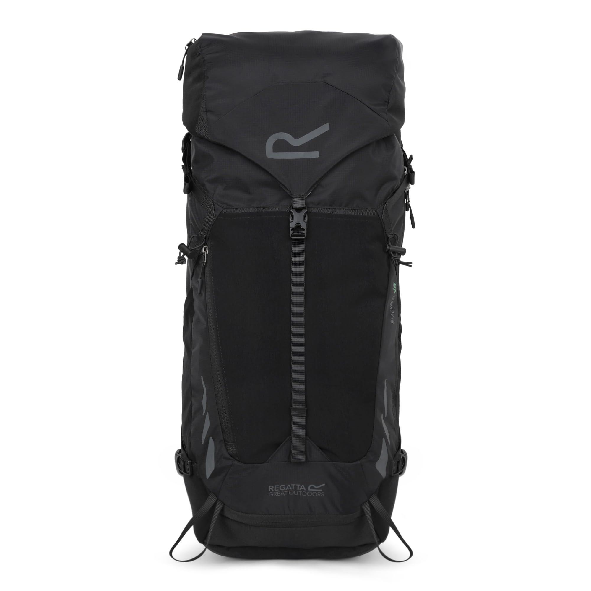 Regatta Rucksack Blackfell 45L, Reflective with Metal Frame Support - Perfect for Walking, Hiking, Camping & Trekking