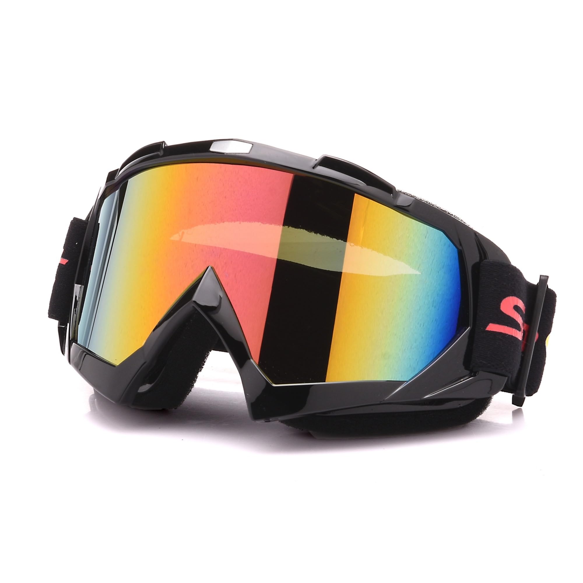 Gafas de esquí - Gafas de esquí antiniebla para adultos Gafas de máscara grande Gafas de esquí para hombres y mujeres Gafas de snowboard para nieve - Gafas de moto transpirables a prueba de vient