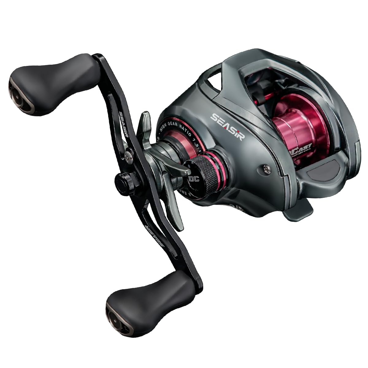 Amazon.com : SEASIR DCast Baitcaster Reel, Digital Control Fishing