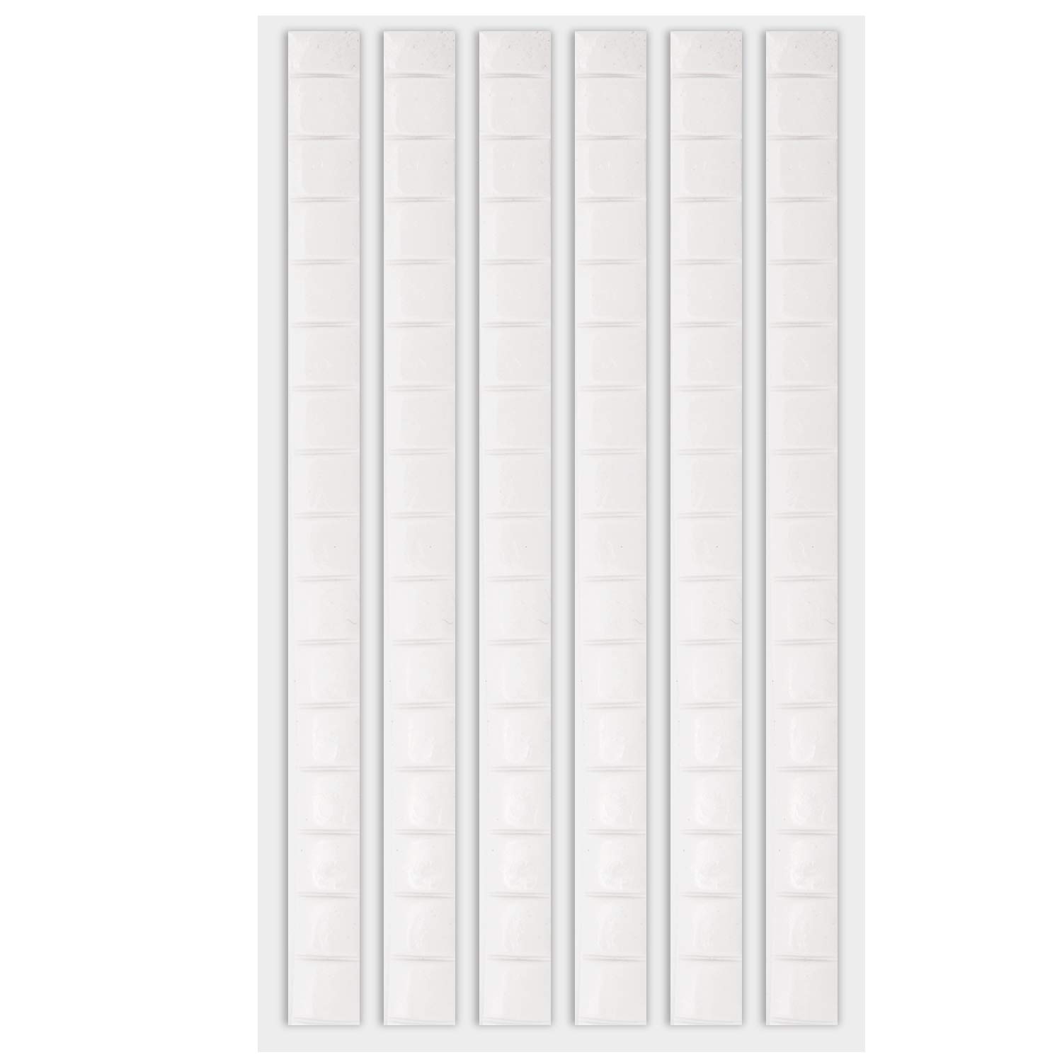 AIEX Adhesive Poster Tacky Putty - Sticky Non-Toxic Mounting Tack for Hanging Pictures, Museum, Art Photography - Reusable & Removable Wall Safe (96Pcs, White)