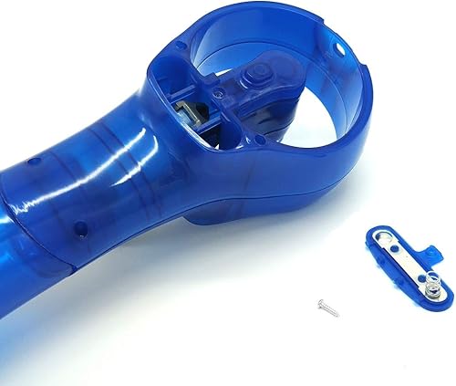 Miniatura 5 de Ventilador de pulverización de agua de mano, ventiladores de niebla para portátil exterior, paquete de 3 unidades (azul oscurorojoamarillo)