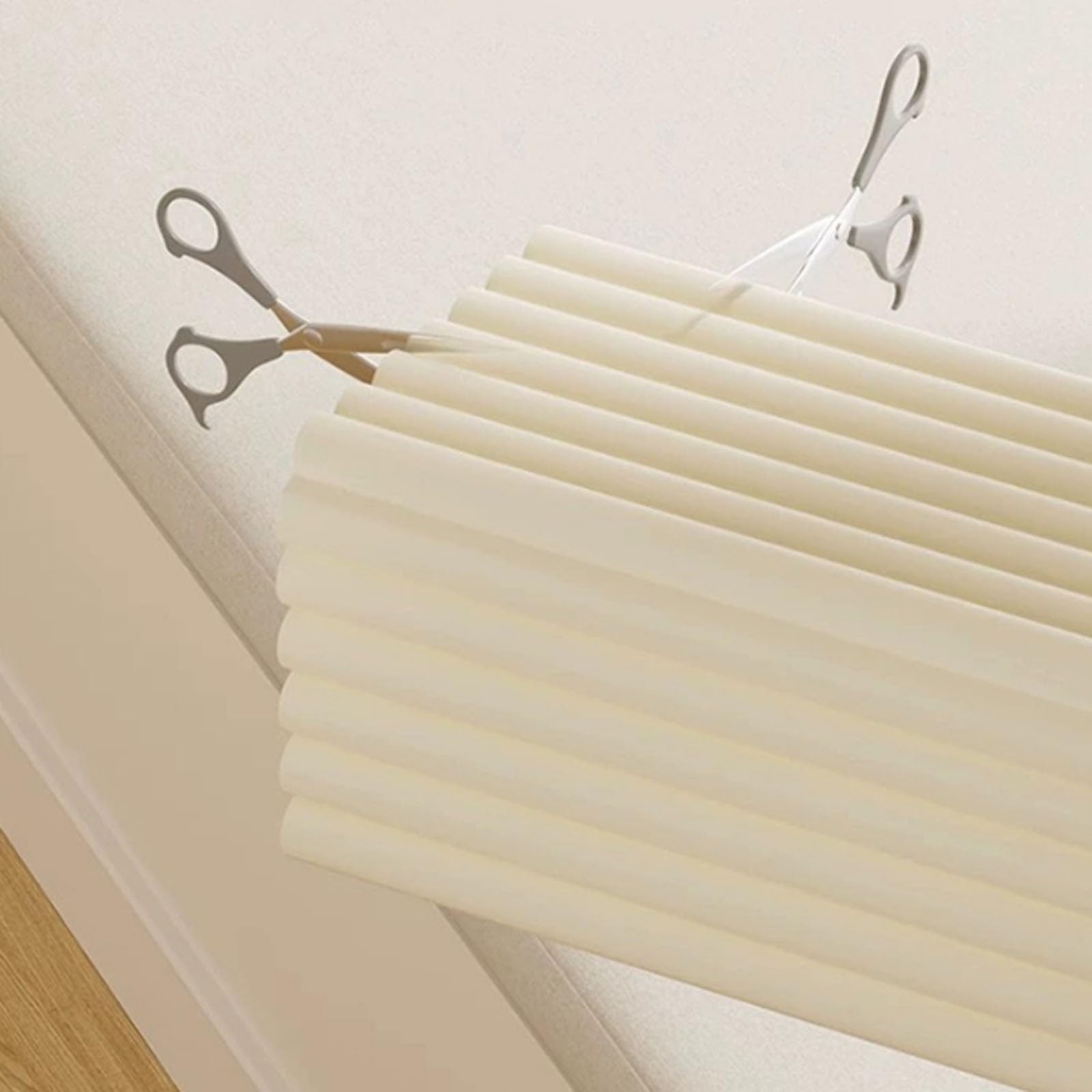Eckenschutz Möbelschutz Eckenschutz Schaumstoff Selbstklebend, Mehrfarbig, 20 x 200 cm für Möbel, Tische & Kanten(Weiß)