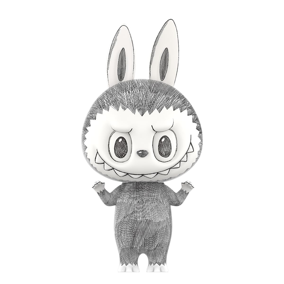 Amazon.co.jp: POP MART MEGA LABUBU 1000% Sketch : おもちゃ