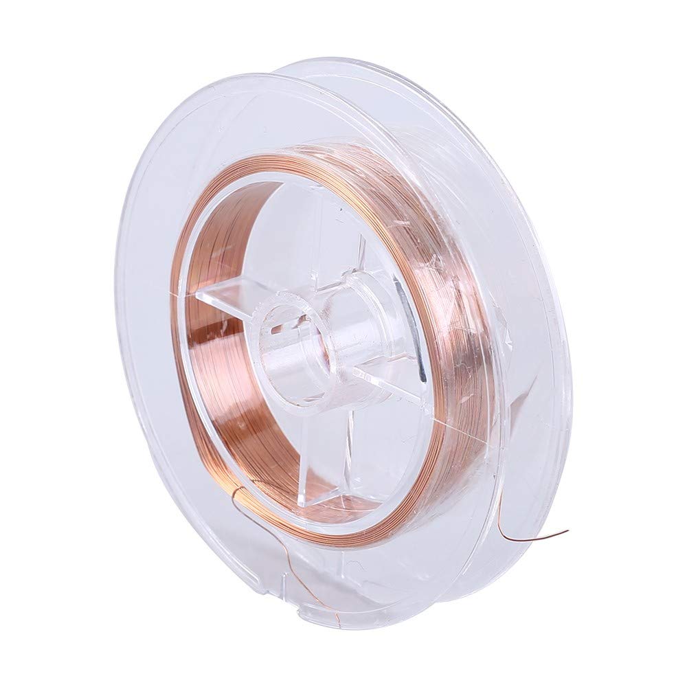 Alambre magnético 0,2 mm x 50m cobre esmaltado para inductores transformadores motor