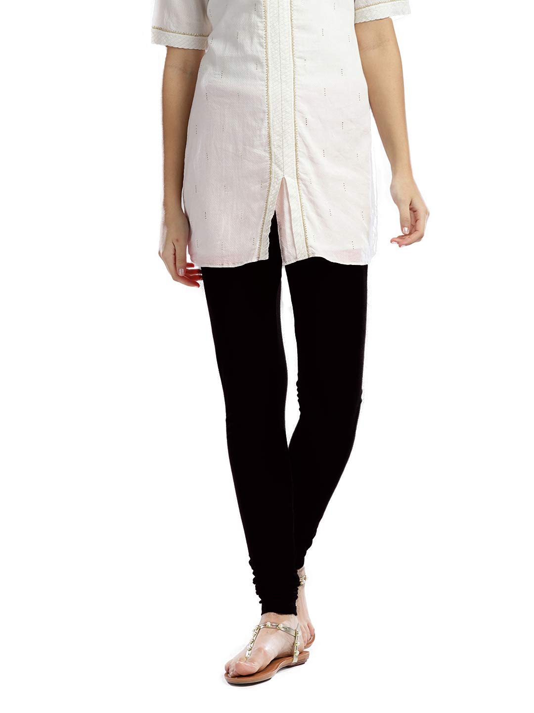 Leggings Churidar Ethnic Bottom Wear For Women (Cotton)-image-18