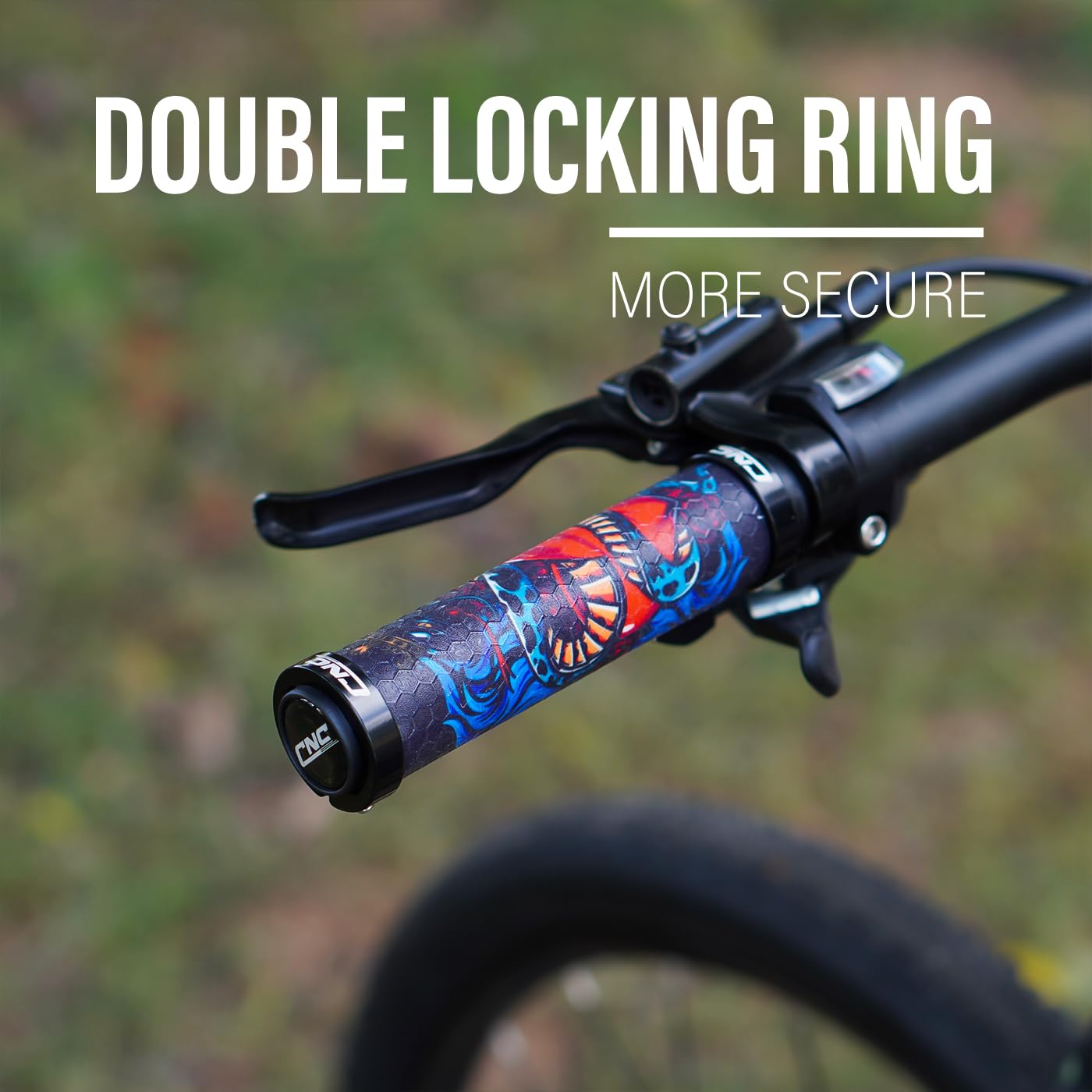 Manopole in silicone CNC, impugnature in silicone MTB, impugnature per manubrio in gel di silice per mountain bike/BMX/bicicletta.