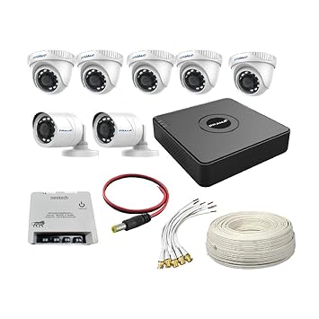 Security System n Solution PRAMA 2MP Camera KIT (5DOME2BULLET8CH DVR)