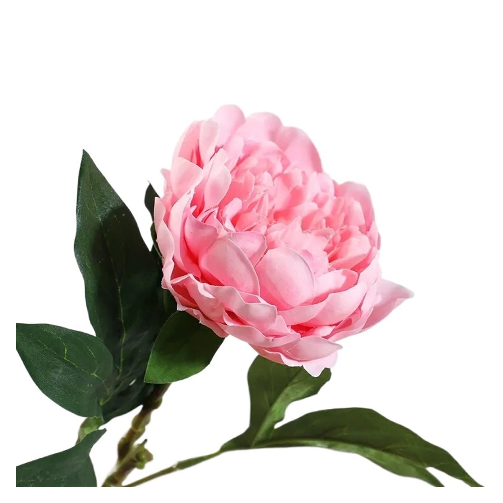Casetlong 5Pcs Artificial Bouquet Wedding Decor Home Accessories Party(Dark pink peony)