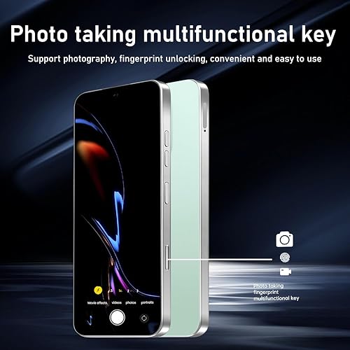 Miniatura 2 de 16PROMA X 16GB+1TB 6.99 pulgadas pantalla HD Smartphone desbloqueado, batería 7000mAh desbloqueado el teléfono, Android 14 botón de huella dactilar