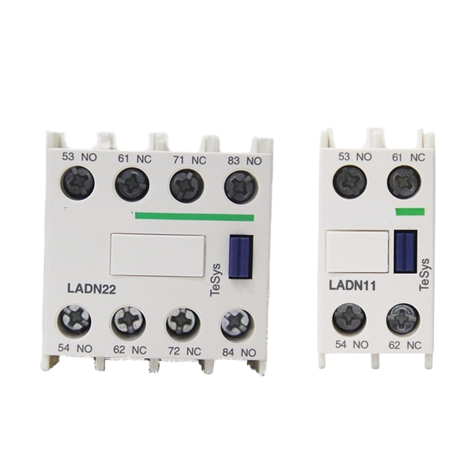 Contactor auxiliar de CA LC1D LADN frontal de 4NC para control electrico 5