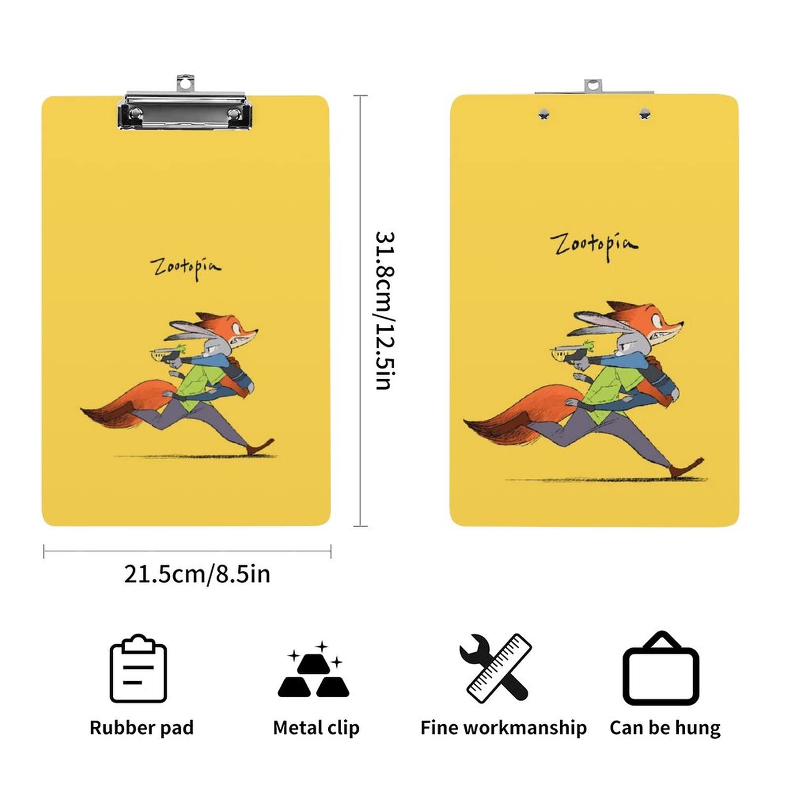 Amazon | クリップボード A4サイズ ズートピア クリップファイル
