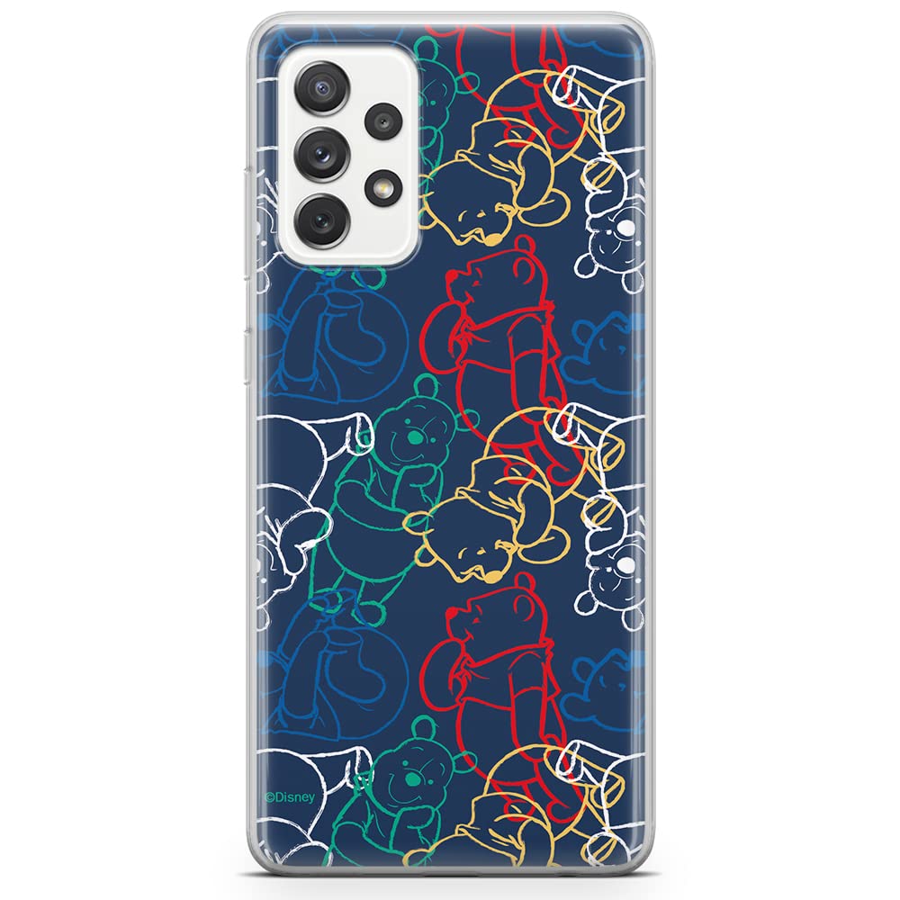 ERT GROUP mobile phone case for Samsung A33 5G original and officially Licensed Disney pattern Winnie the Pooh and friends 007 optimally adapted to the shape of the mobile phone, case made of TPU