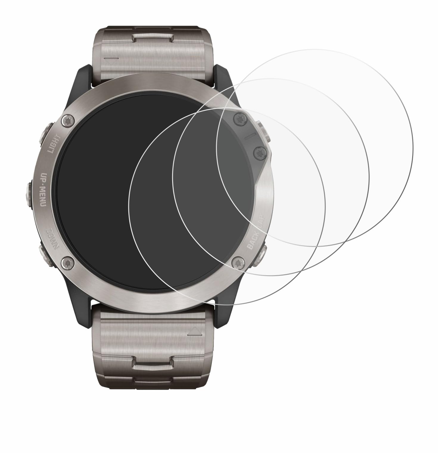 6 Pellicole Protettive Dipos Per Garmin Quatix 5 – Crystalclear, Antigraffio, Made In Germany