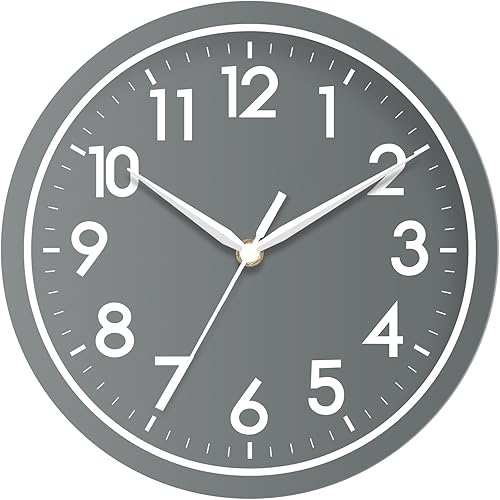 Miniatura 16 de AKCISOT Reloj de Pared de 14 Pulgadas, Relojes de Pared Grandes Bohemios a Batería Sin Tic Tac, Reloj Grande Silencioso Moderno Decorativo para Sala