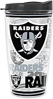 Vista 33 de Rico Industries NFL Football Vaso con aislamiento de pared doble Mayhem de 16 onzas, Tritan, con tapa