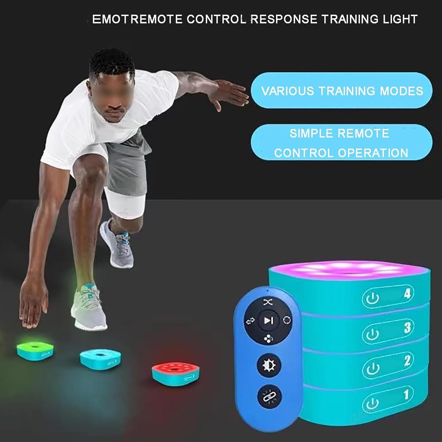 Tracker di Prestazione Sportiva, Sensore Indossabile per Atleti con Ampia Gamma di Utilizzi per Vari Sport Inclusi Basket, Football, Boxe, Calcio, Pallavolo, Tennis e Altro