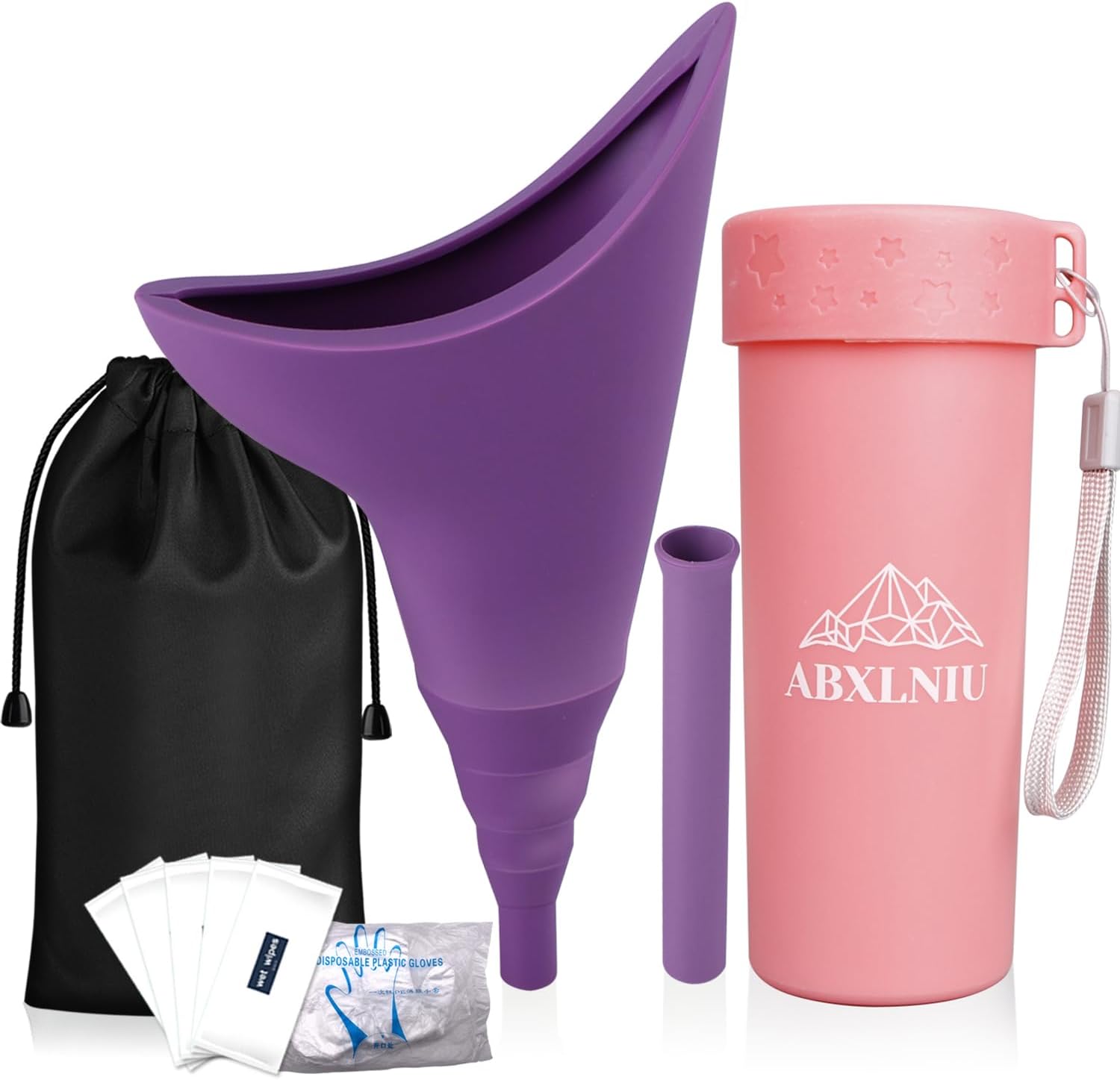 Silicone women pee funnel