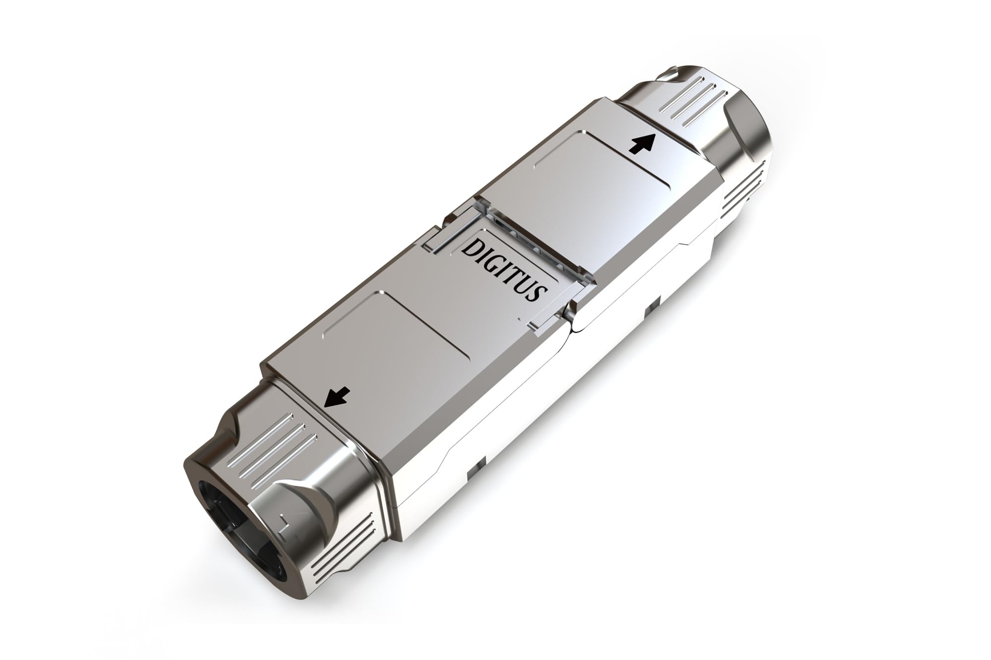 DIGITUS Cat-6A Verbindungs-Modul - 500-MHz - 10-GBase-T - Geschirmt - Kupplung für Feld-Anwendung - LSA Cat-Verbinder