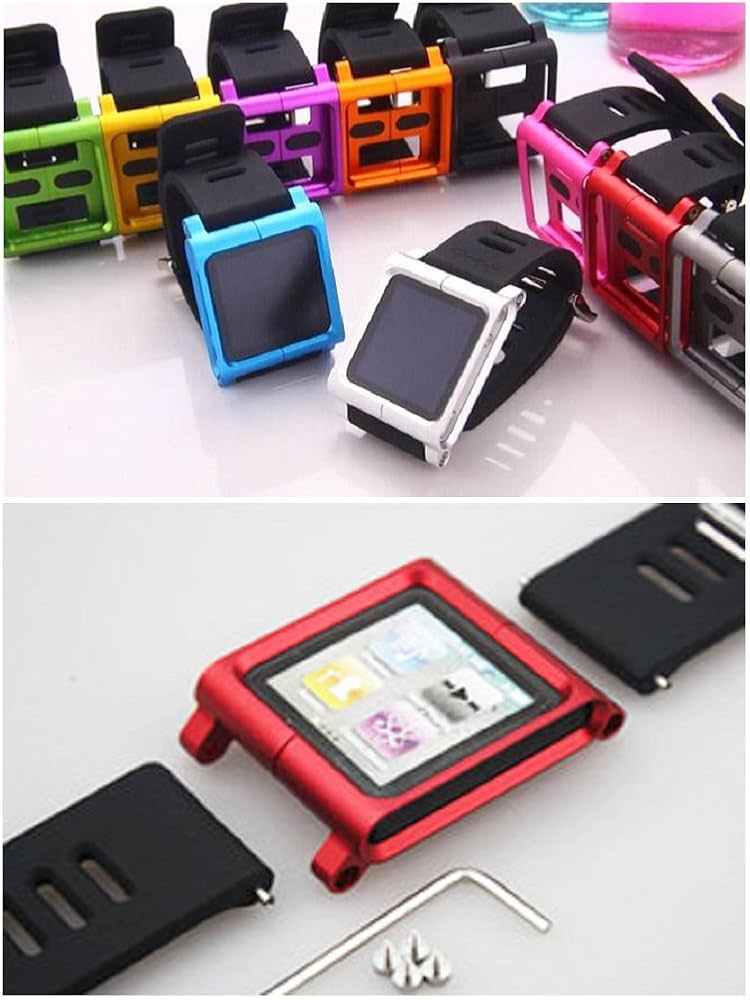 iPod nano本体とベルト Apple iPod Nano 3rd Generation Silver 4GB A1236 TESTED AND