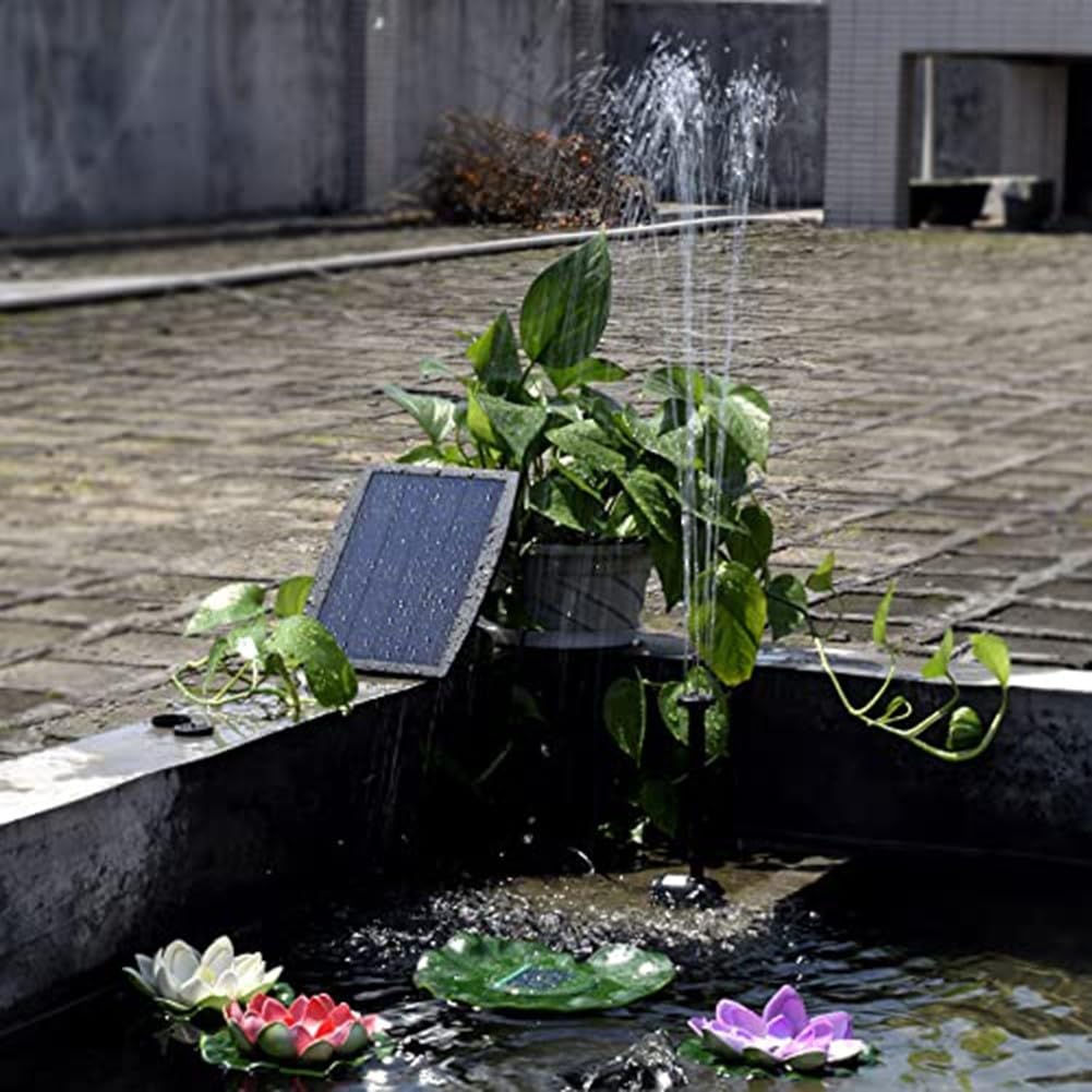 Fontaine solaire d'extérieur 2 W pour oiseaux