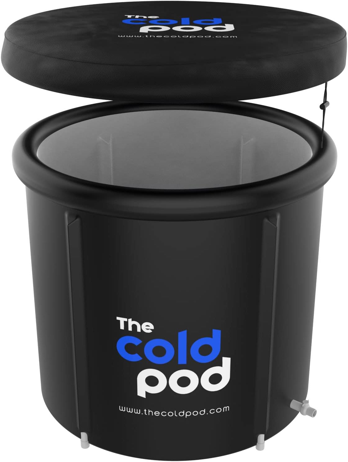 Ice Bath Tub for Athletes with Lid Cold Plunge Tub for